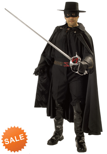 Authentic Zorro Costume for Cosplay