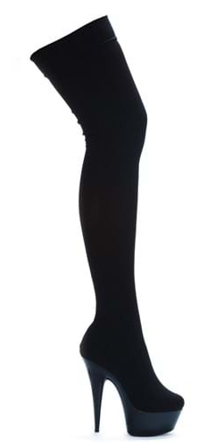 Female Zorro Black Boots for Women